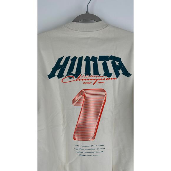 Hunta Racing Crew Neck Sweatshirt Mens Small New Motorcross Champion BMX Orange - Picture 2 of 8